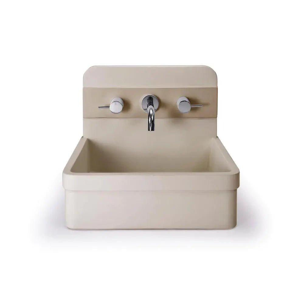 HERBERT BASIN - TWO TONE - WALL HUNG - Hera BathwareSand