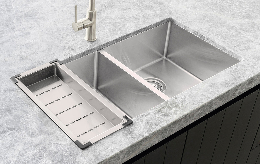 Lavello Kitchen Sink Colander - Hera BathwareBrushed Nickel