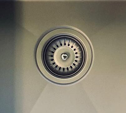 Lavello Kitchen Sink - Single Bowl 450 x 450mm - Hera BathwareBrushed Nickel