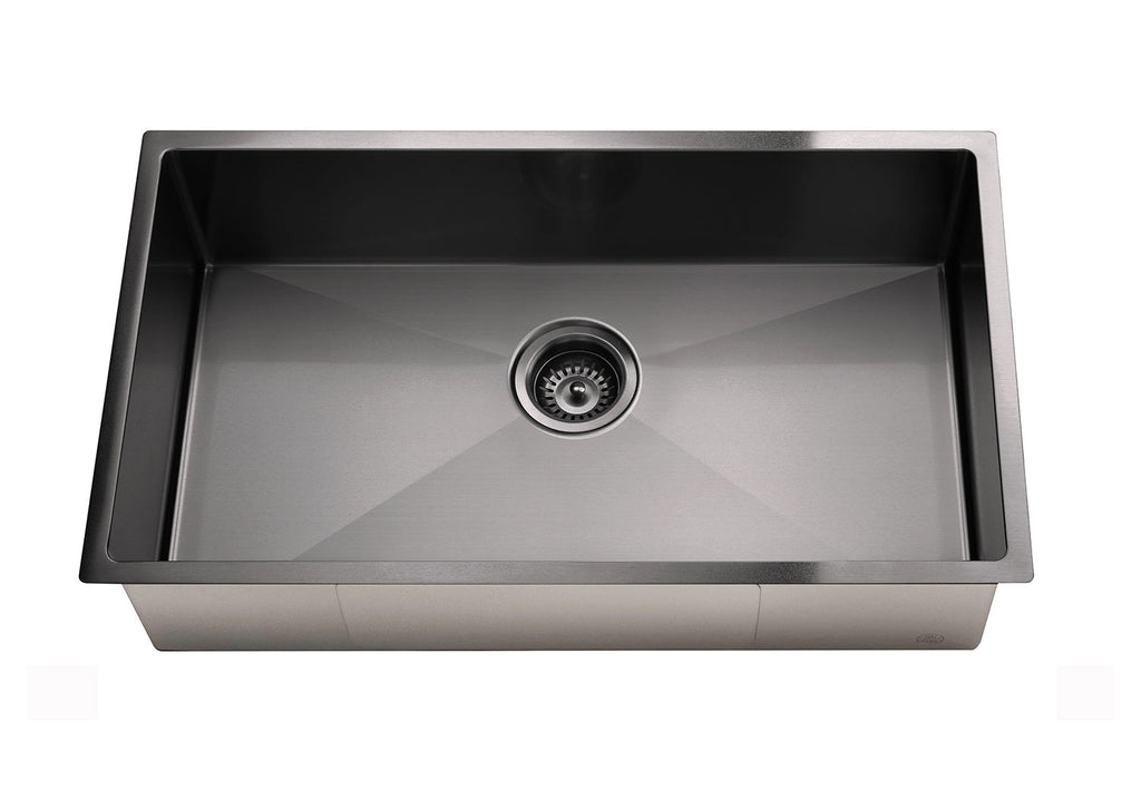 Lavello Kitchen Sink - Single Bowl 760 x 440mm - Hera BathwareBrushed Nickel
