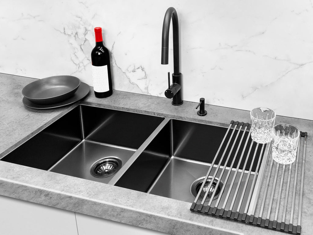 Lavello Stainless Steel rolling mat protector - Hera BathwareChrome