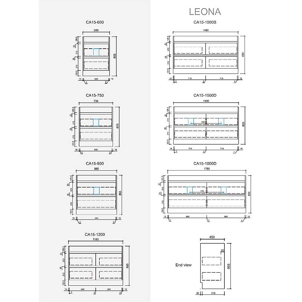 Leona Gloss White Freestanding Vanity - 900mm - Hera Bathware