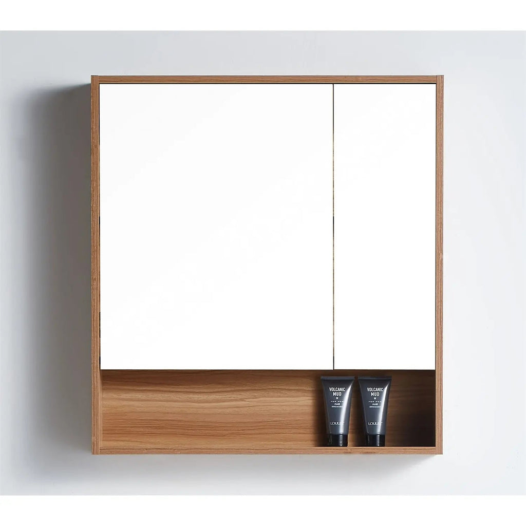 Maple Timber Line Shaving Cabinet - Hera Bathware750mmTimber