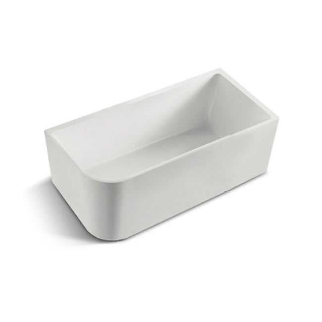 Modica Corner Bathtub - Gloss / Matte White - Hera Bathware1400mm / LEFTGloss White