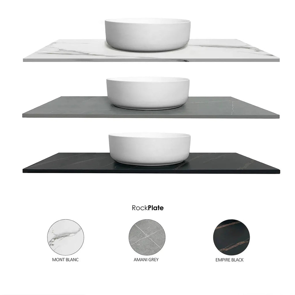 Noosa 1200mm Satin White Wall Hung Vanity - Hera Bathware