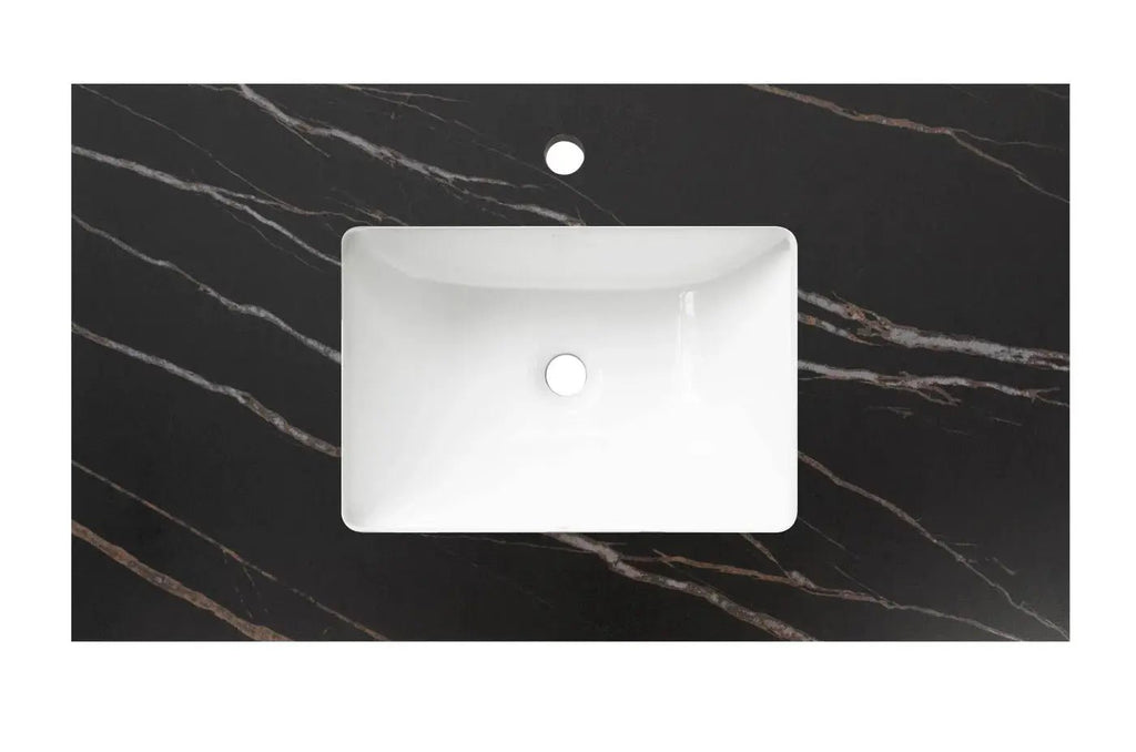 Noosa 1200mm Satin White Wall Hung Vanity - Hera Bathware