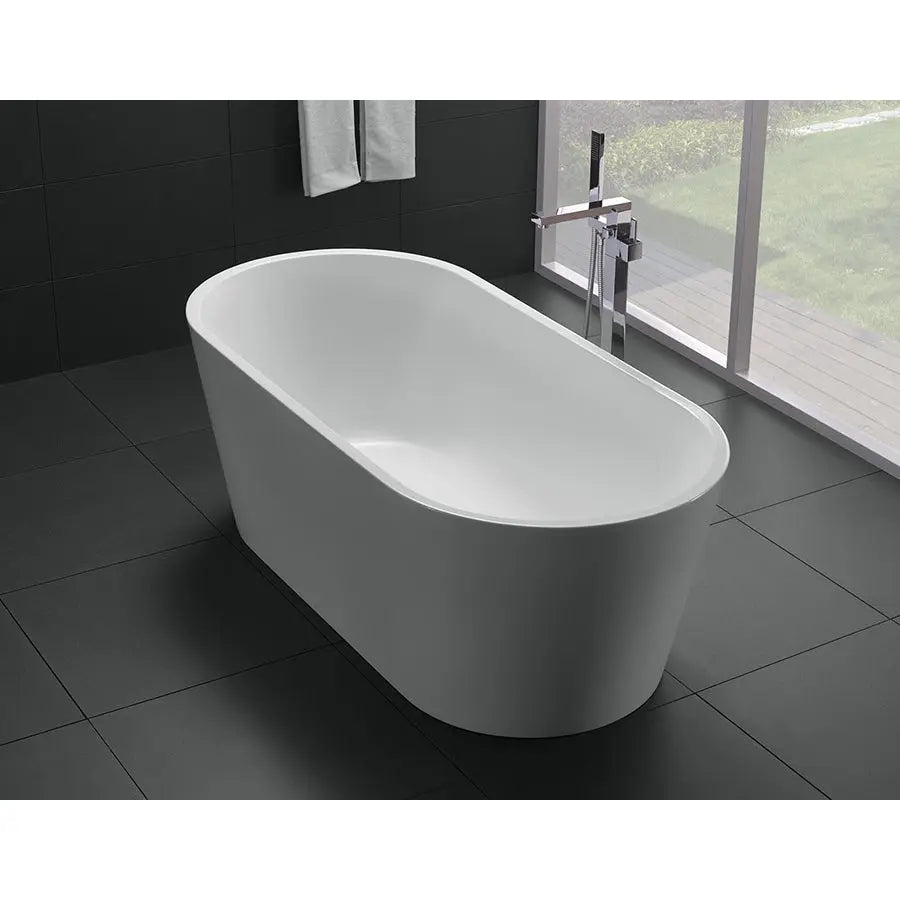 Oslo Free Standing Bathtub - Hera Bathware1400mmGloss White