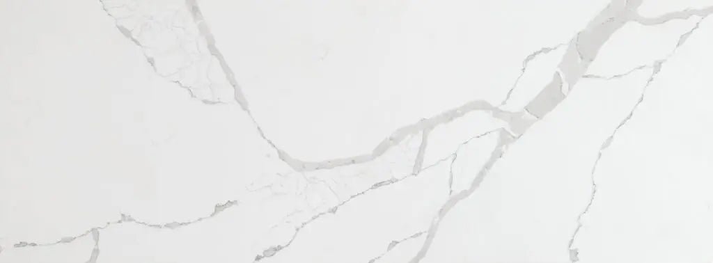 Palis White Flat Stone Top 25mm - Hera BathwareSquare edges600mm
