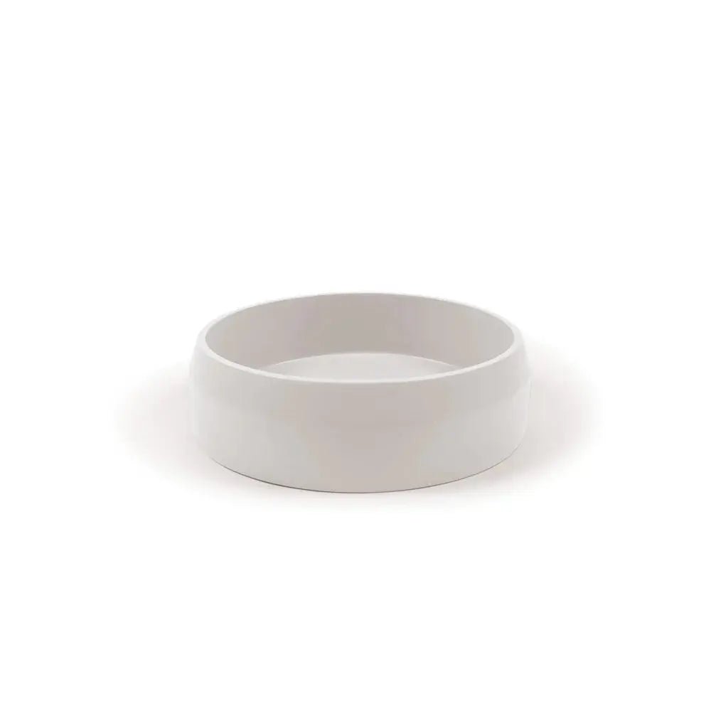 PRISM CIRCLE BASIN - WALL HUNG - Hera BathwareIvory
