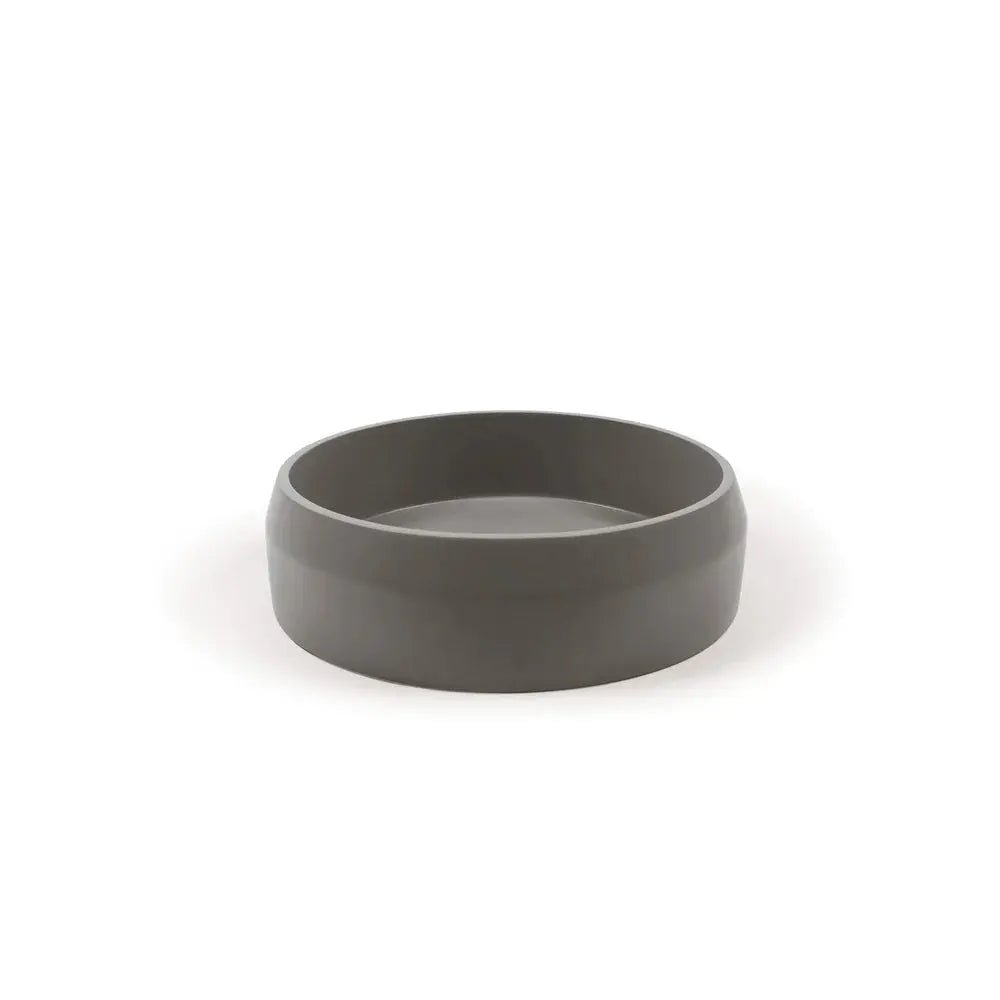 PRISM CIRCLE BASIN - WALL HUNG - Hera BathwareMidtone Grey