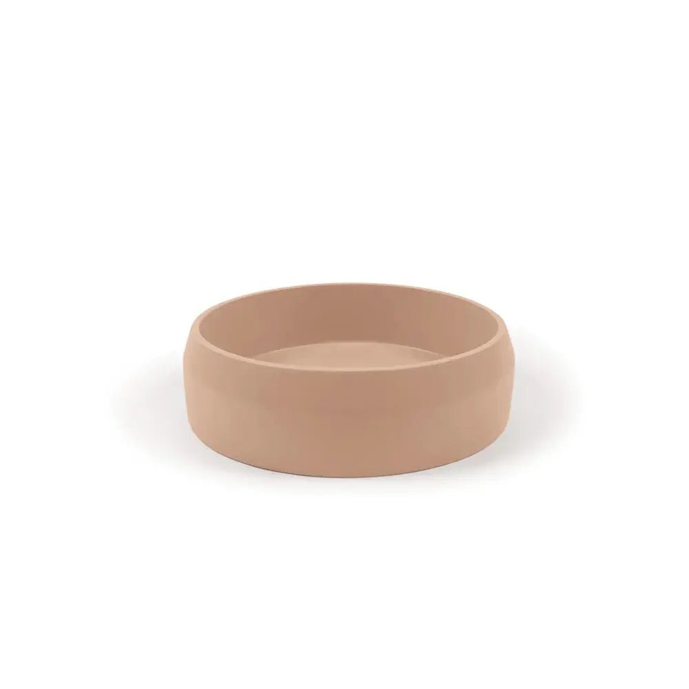 PRISM CIRCLE BASIN - WALL HUNG - Hera BathwarePastel Peach