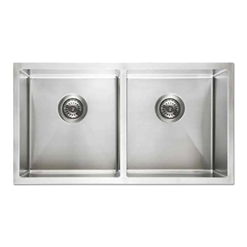 Stainless Steel Kitchen Sink Double Bowls - 770mm - Hera BathwareStainless Steel