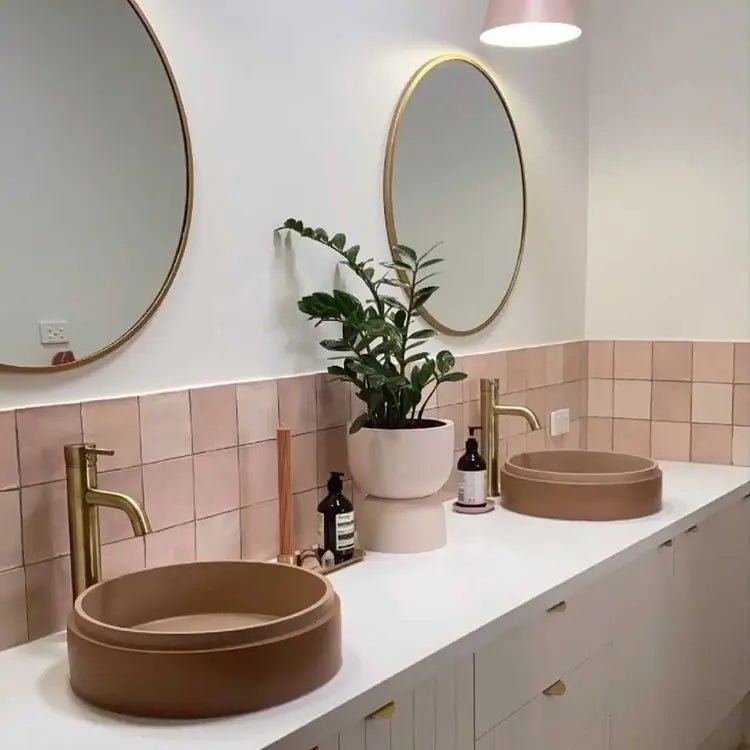 Stepp Circle Basin - Surface Mount - Hera BathwareLilac