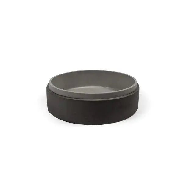 Stepp Circle Basin - Surface Mount - Hera BathwareMidtone Grey