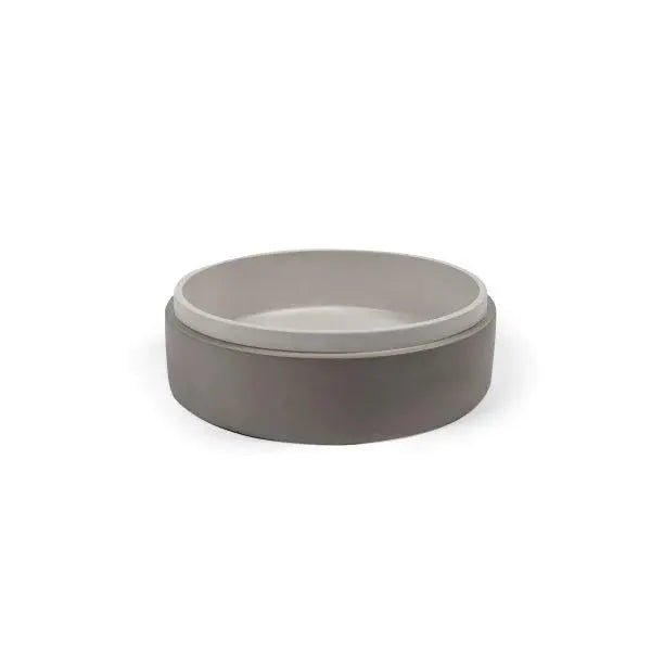 Stepp Circle Basin - Surface Mount - Hera BathwareSky Grey