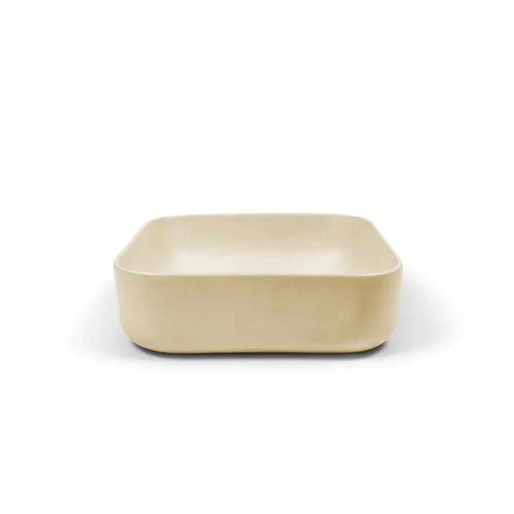 Stepp Circle Basin - WALL HUNG - Hera BathwareCustard