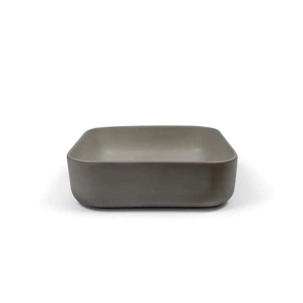 Stepp Circle Basin - WALL HUNG - Hera BathwareMidtone Grey