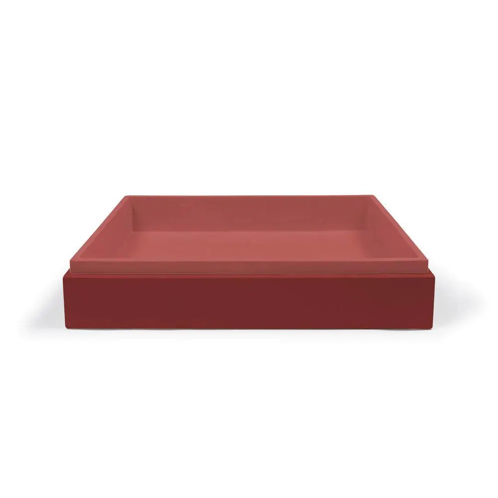 STEPP RECTANGLE BASIN - WALL HUNG - Hera BathwareMusk