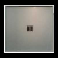 Tile Tray Center Metal Waste - SMC 900/1000/1200mm - Hera Bathware1000*1000mm