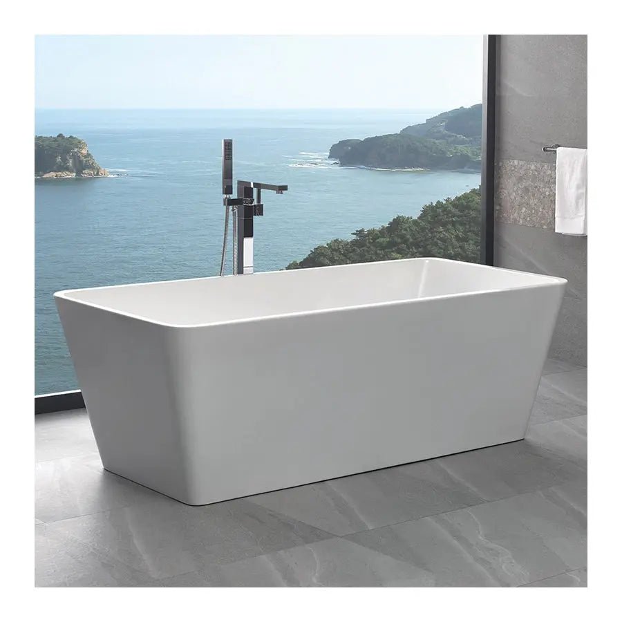 Turin Free Standing Bathtub - Hera Bathware1500mmGloss White