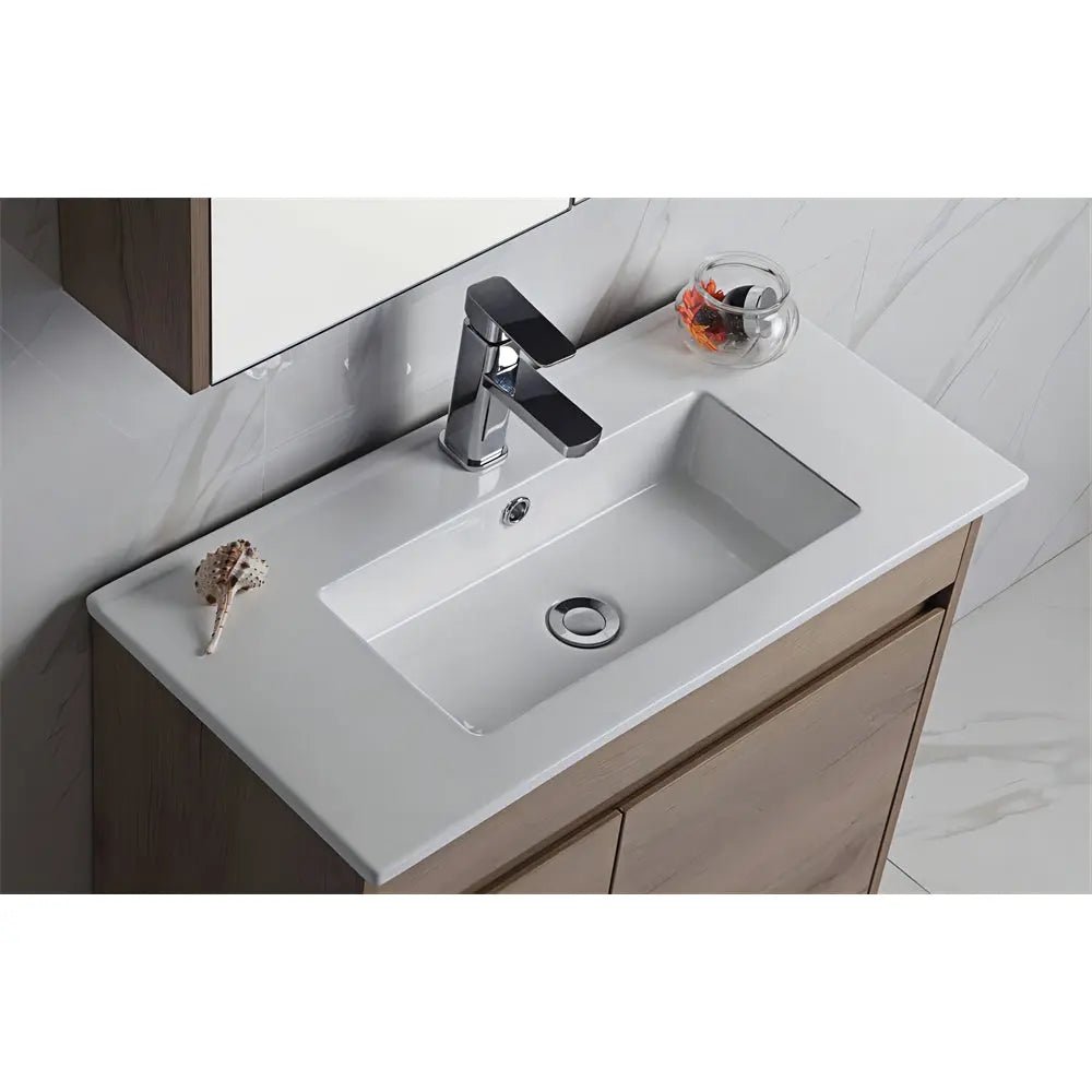 Vanity Mini Ceramic Top - Hera Bathware600mm