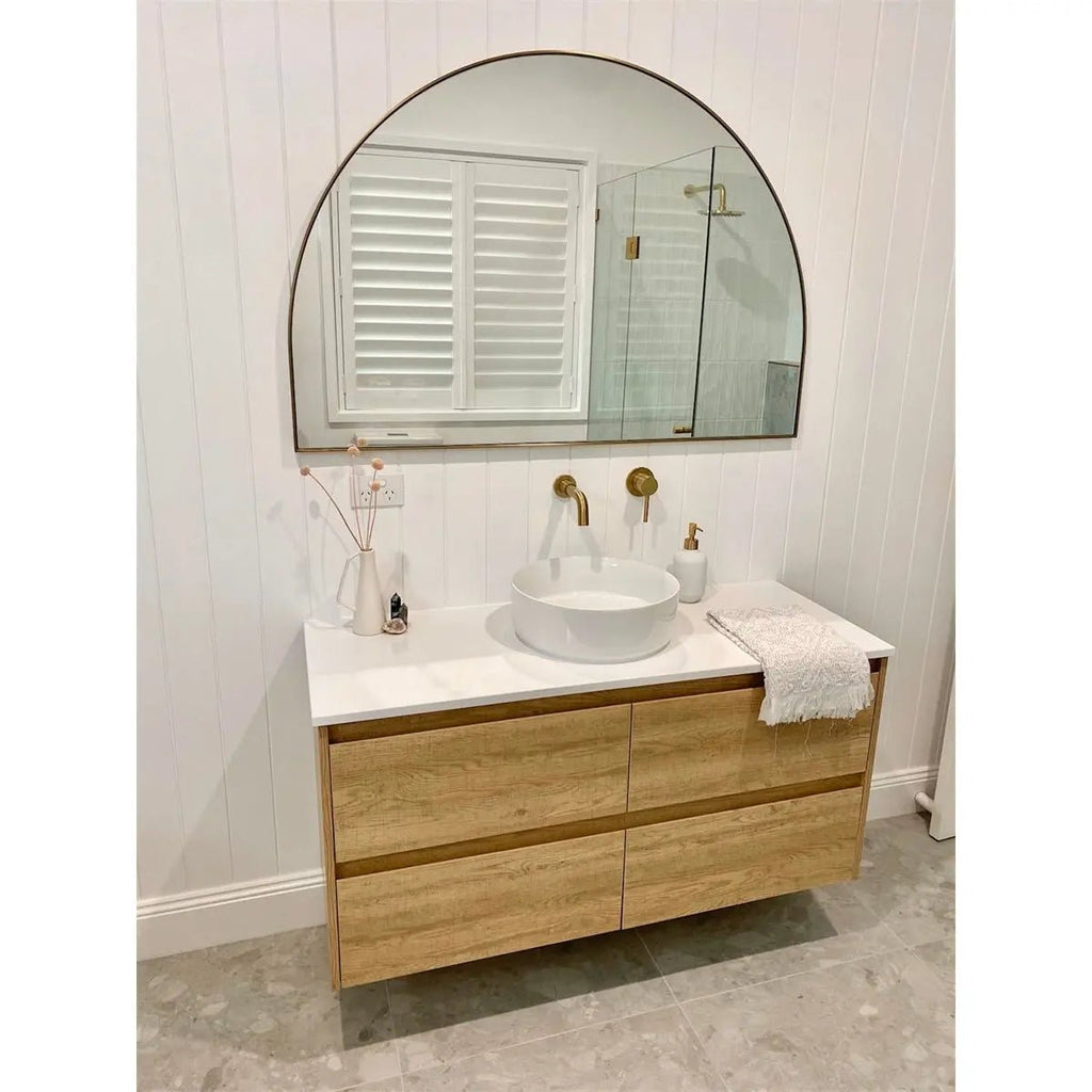 Venezia Timber Wall Hung Vanity 1200mm - Hera Bathware