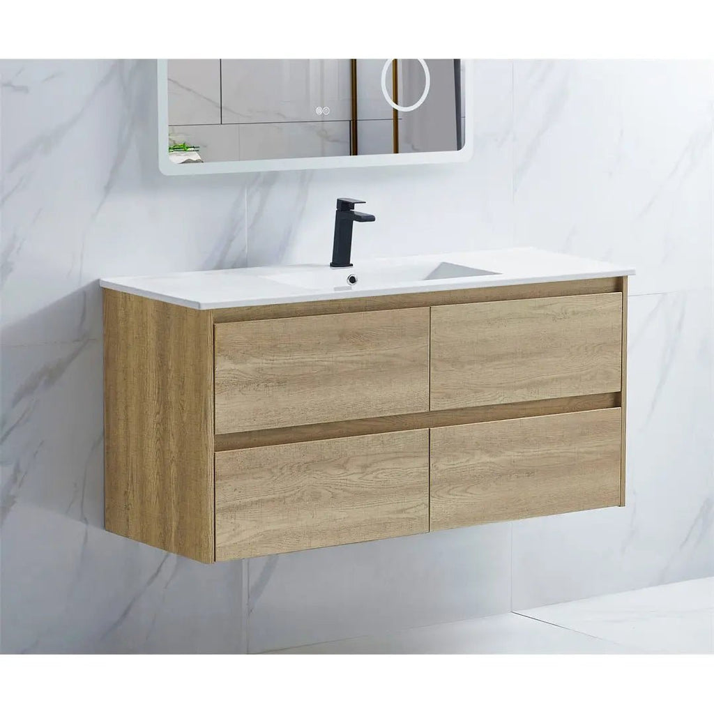Venezia Timber Wall Hung Vanity 1200mm - Hera Bathware