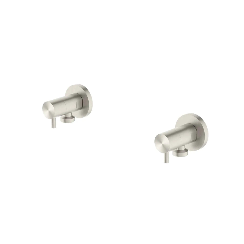 Washing Machine Tap Set - Brushed Nickel - Hera BathwareBrushed Nickel