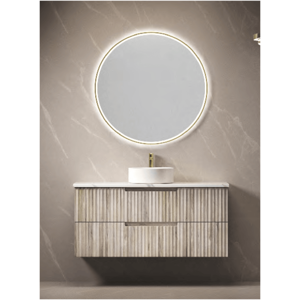 WINDSOR Frameless Sensor Round LED Mirror 700/900mm - Hera BathwareNo Frame700MM